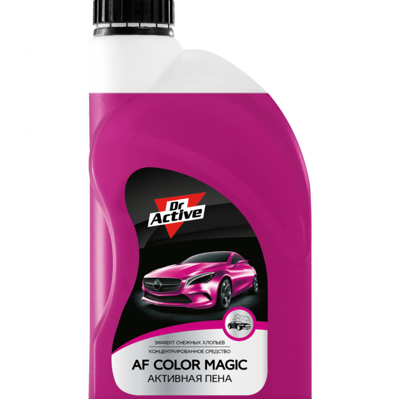 AF Color Magic бесконтактный автошампунь цветная пена с ароматом миндальной косточки