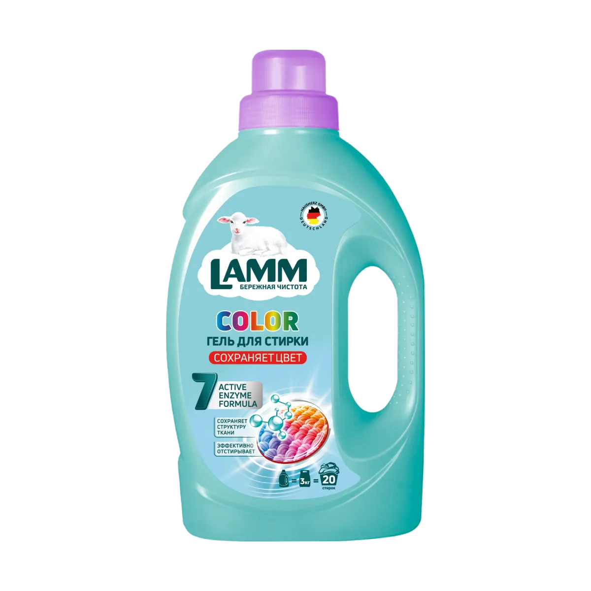 Гель для стирки LAMM "COLOR" 1,3л